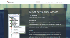 Desktop Screenshot of lanmessenger.net